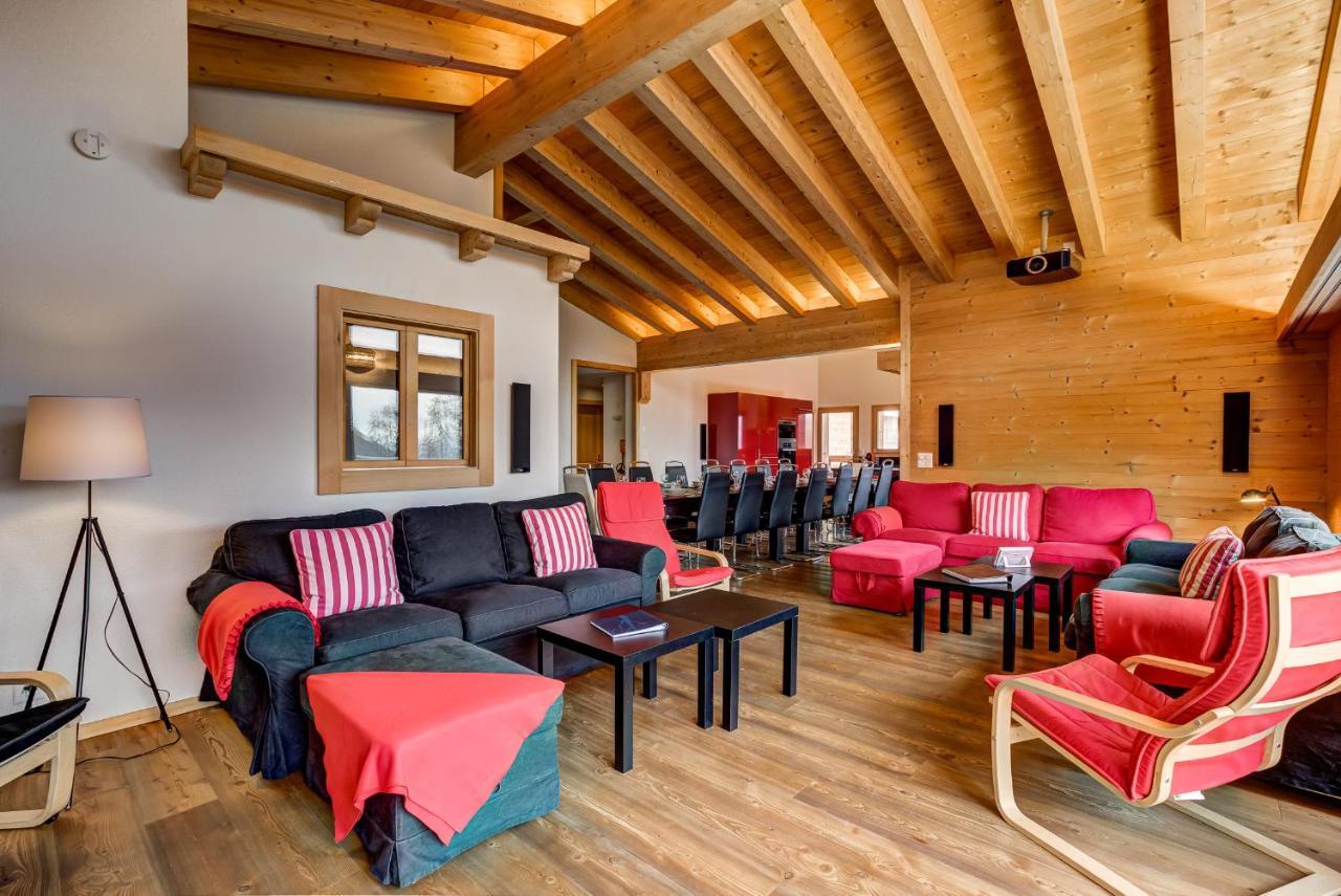 Chalet Flocon De Neige - Jacuzzi - Sauna La Tzoumaz Eksteriør bilde