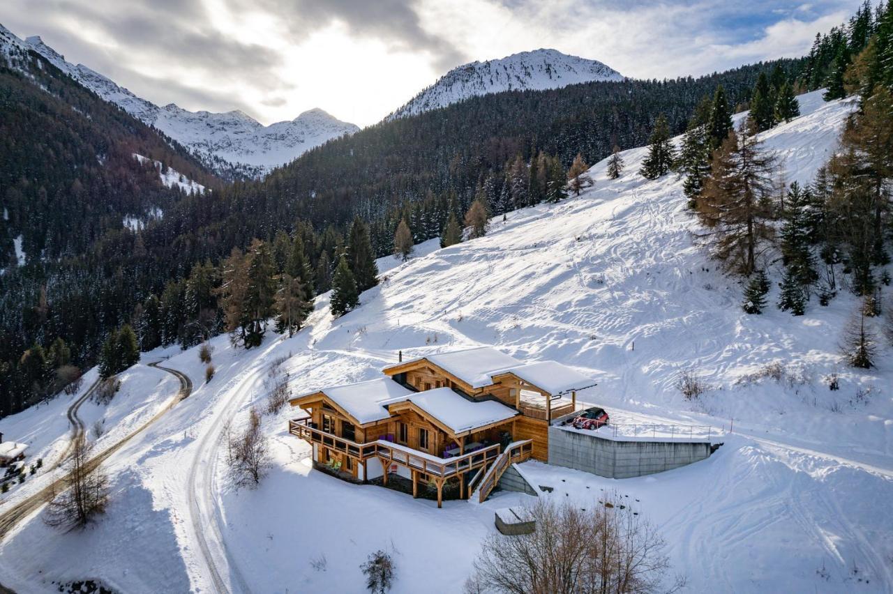 Chalet Flocon De Neige - Jacuzzi - Sauna La Tzoumaz Eksteriør bilde