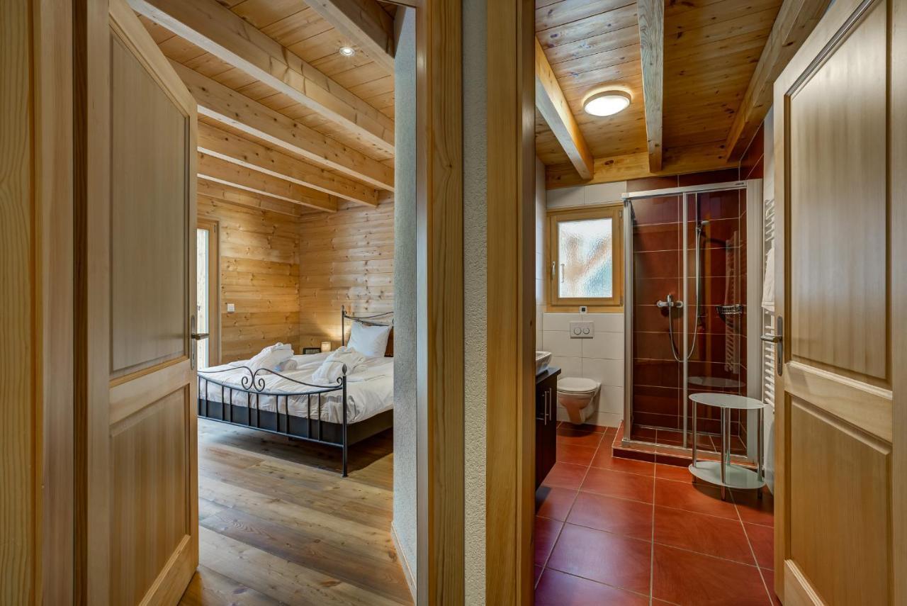 Chalet Flocon De Neige - Jacuzzi - Sauna La Tzoumaz Eksteriør bilde