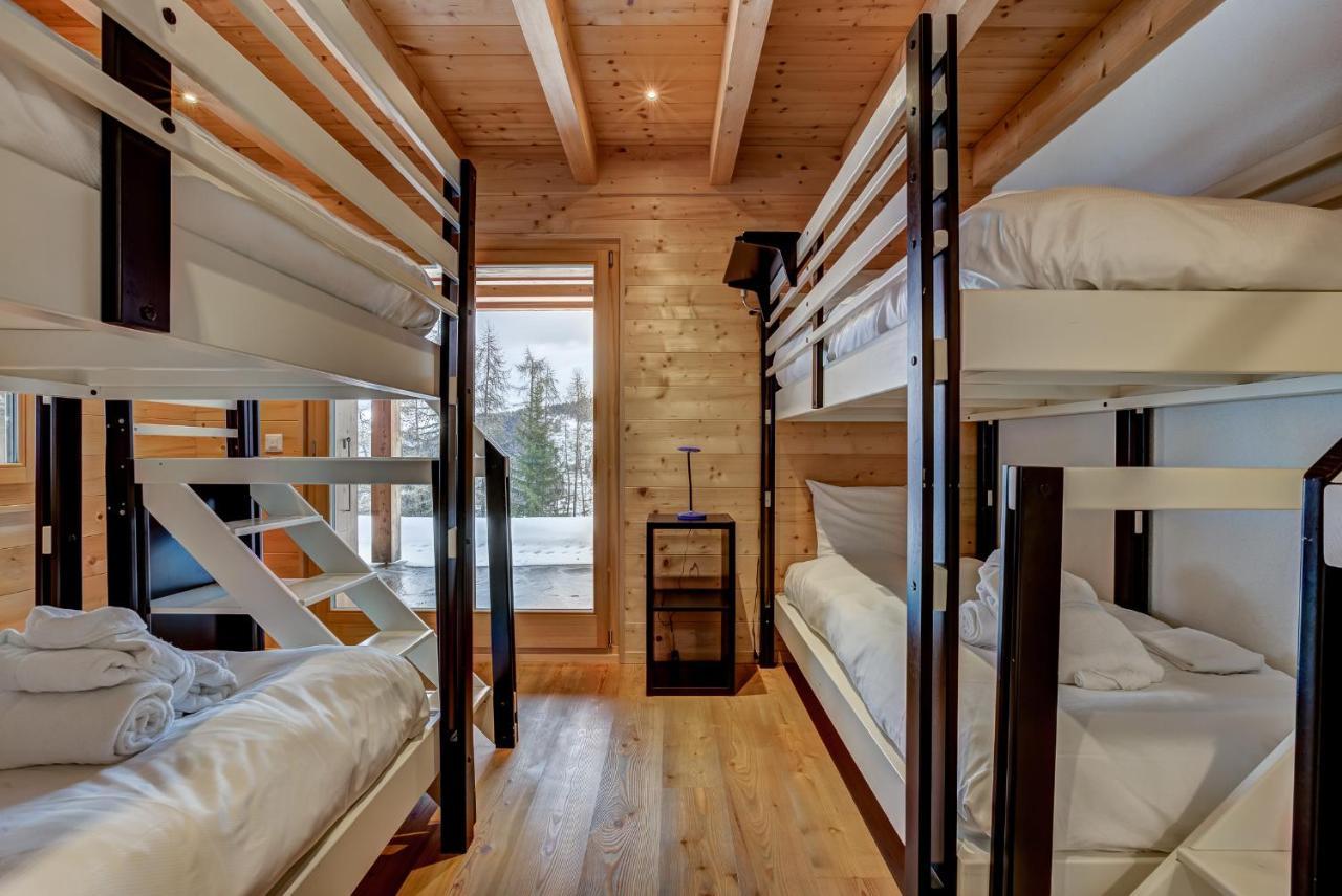 Chalet Flocon De Neige - Jacuzzi - Sauna La Tzoumaz Eksteriør bilde