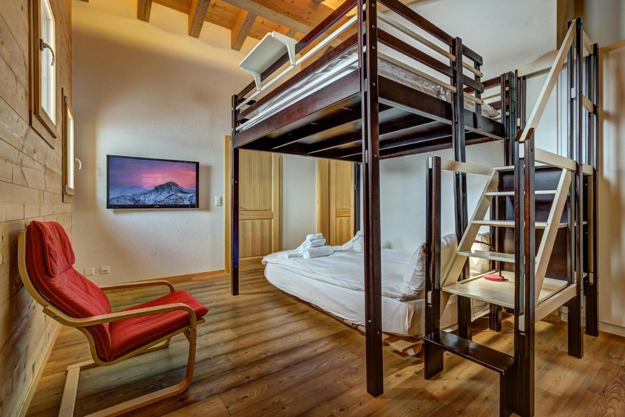Chalet Flocon De Neige - Jacuzzi - Sauna La Tzoumaz Eksteriør bilde