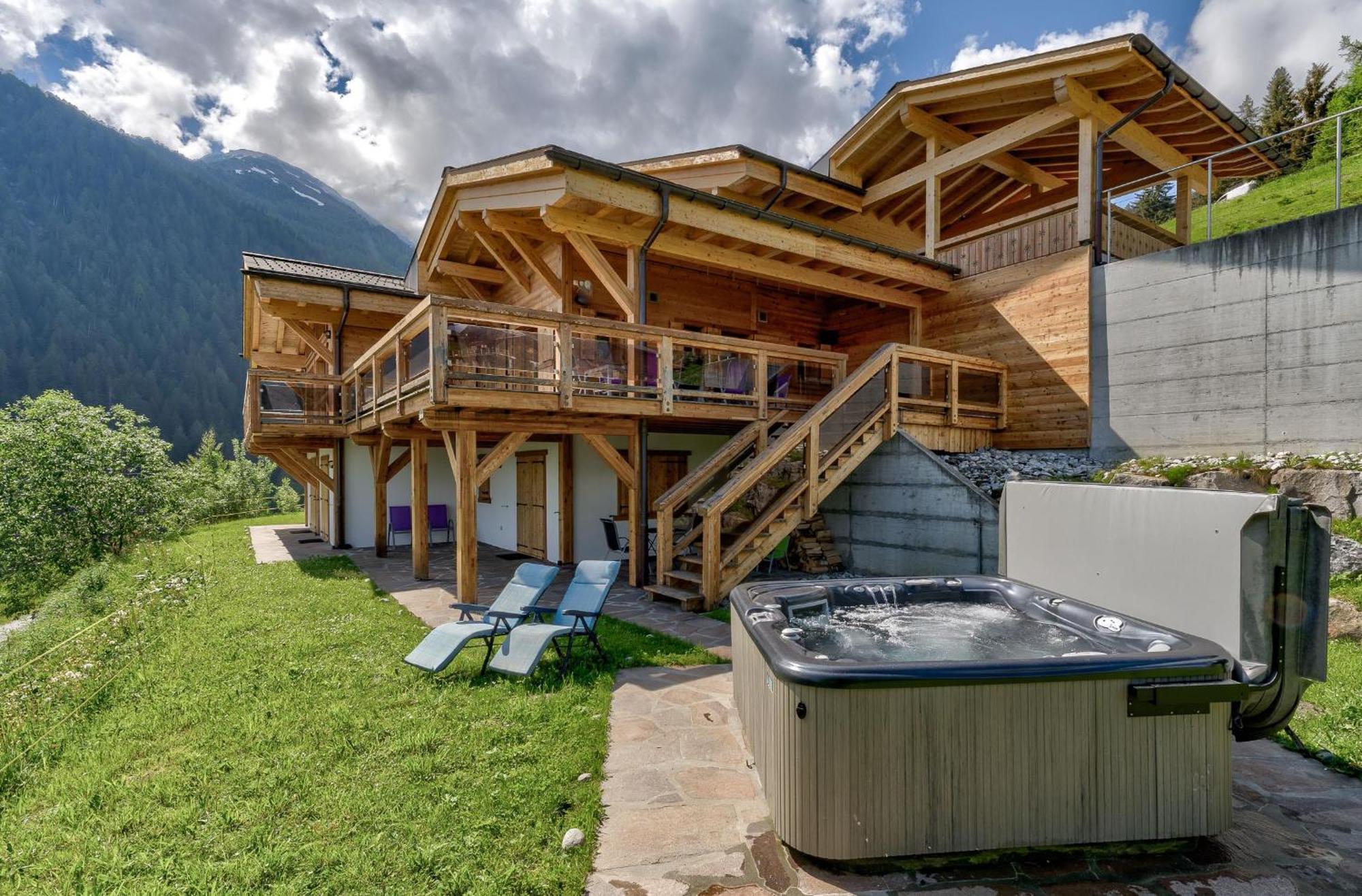 Chalet Flocon De Neige - Jacuzzi - Sauna La Tzoumaz Eksteriør bilde